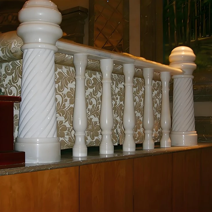 Granieten balustrade